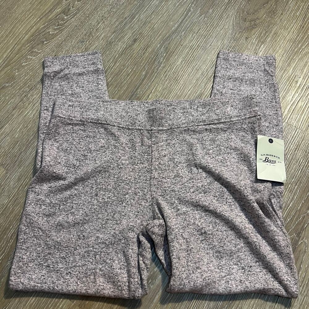 NWT G.H. Bass & Co Comfort Lounge Jogger Pants Dusty Pink Womens Large